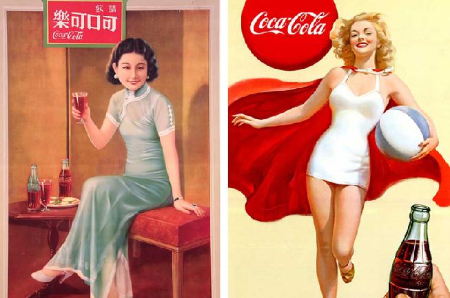 可口可乐与一个牌子联名的t恤,可口可乐联名短袖