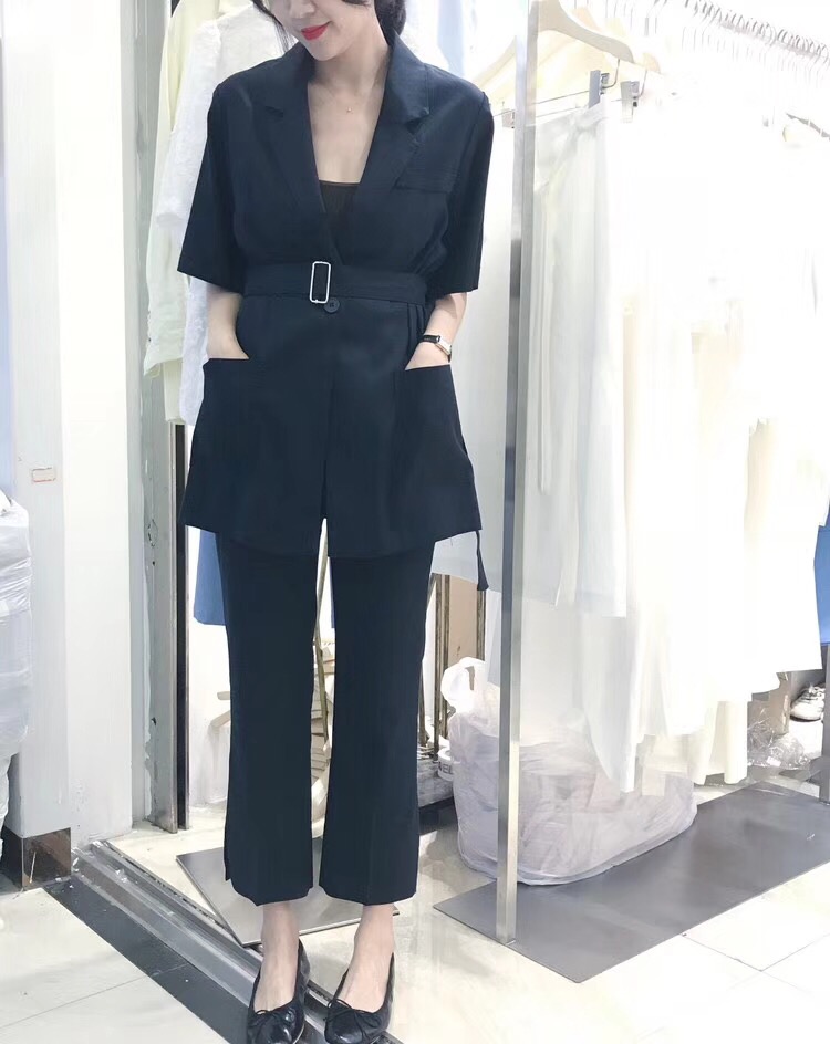 十三行女装档口韩系简约风,十三行知性优雅女装