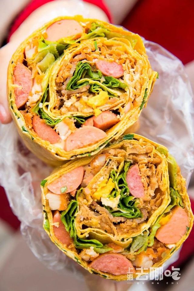 称霸徐汇5年的神级煎饼摊,学生*党**可以免排队!