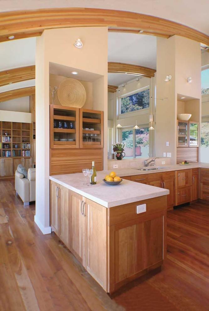 开放式厨房不靠墙装修效果图,开放式厨房分析图