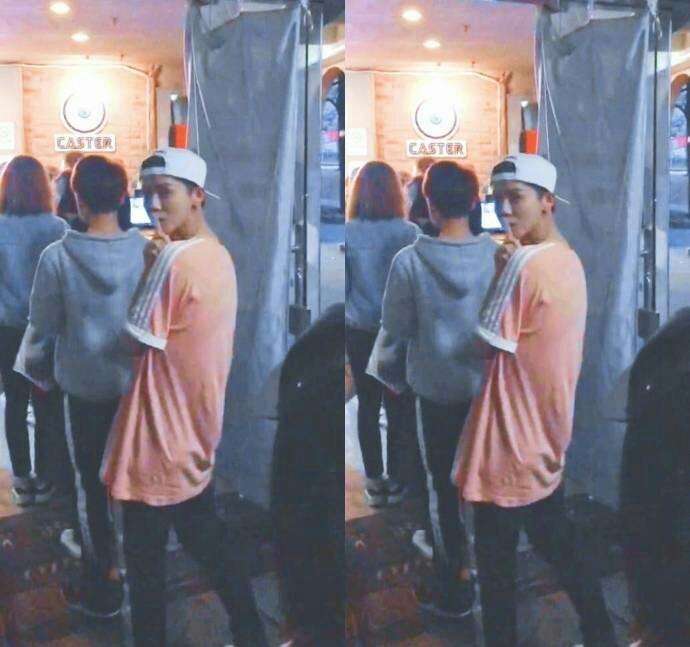 鹿晗被撩人,鹿晗被路人偶遇的视频