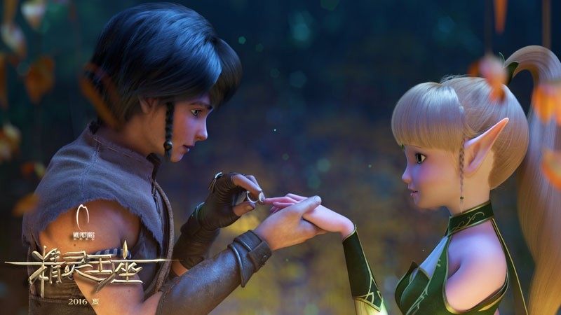 精灵王座背景,精灵王座经典场面