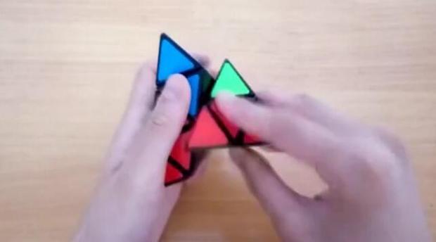 怎样快速的还原金字塔魔方 (阿正老师还原金字塔魔方的方法)