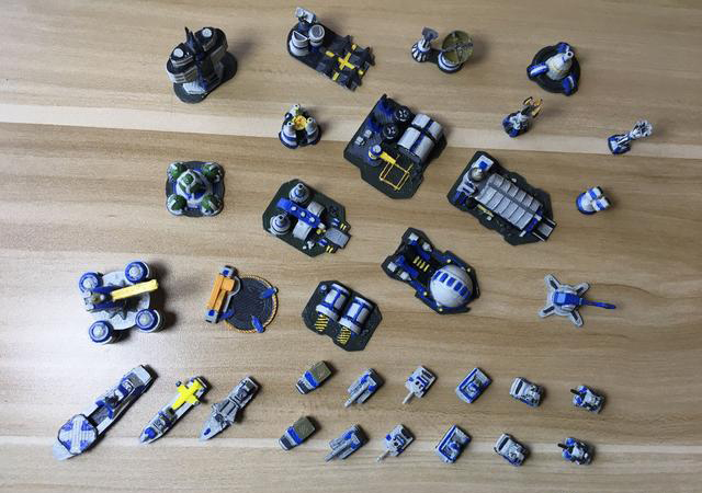 红色警戒各阵营的模型,红色警戒的高清建模