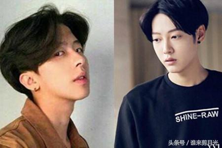 中分男发型怎么吹弧度,中分男发型怎么吹教程