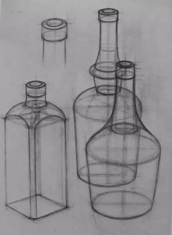 几何体零基础素描入门,为什么素描入门都是画几何体