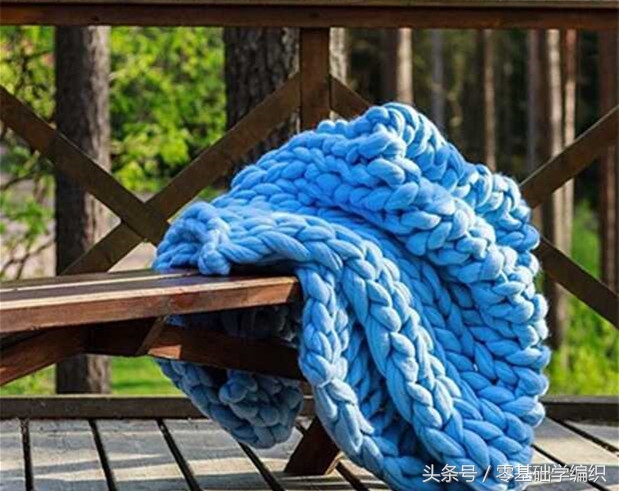 简单毛线手工编织围巾小熊,手工编织围巾教程冰岛毛线