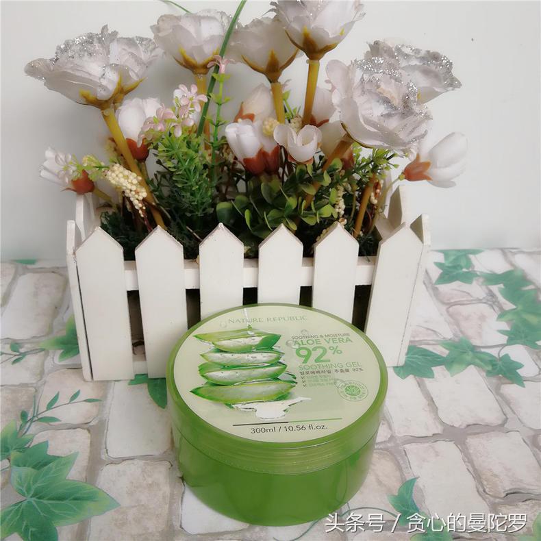 补水保湿芦荟胶的正确用法,芦荟胶补水保湿美白淡斑