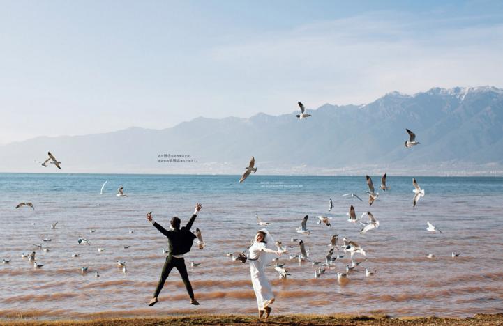 云南蜜月旅拍婚纱照,推荐云南拍婚纱照圣地