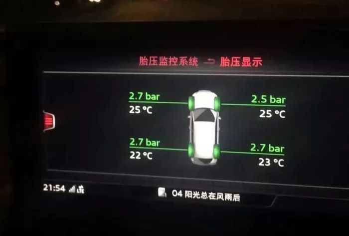 q7胎压监测用电脑怎么消除,奥迪q7胎压监测怎么显示