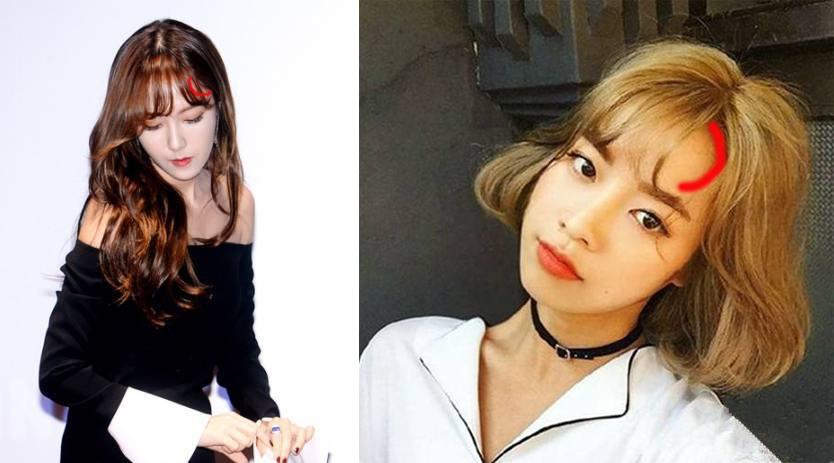 大饼脸女生剪什么样的刘海最好看,剪刘海变美