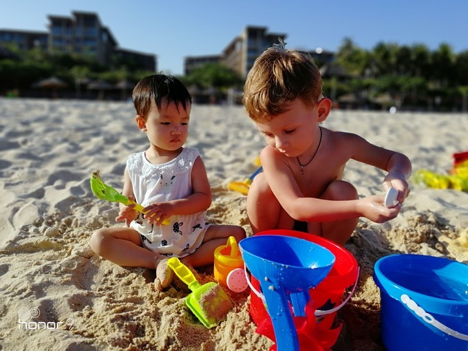 碧海蓝天椰风海韵旅行,碧海蓝天三亚亲子游攻略