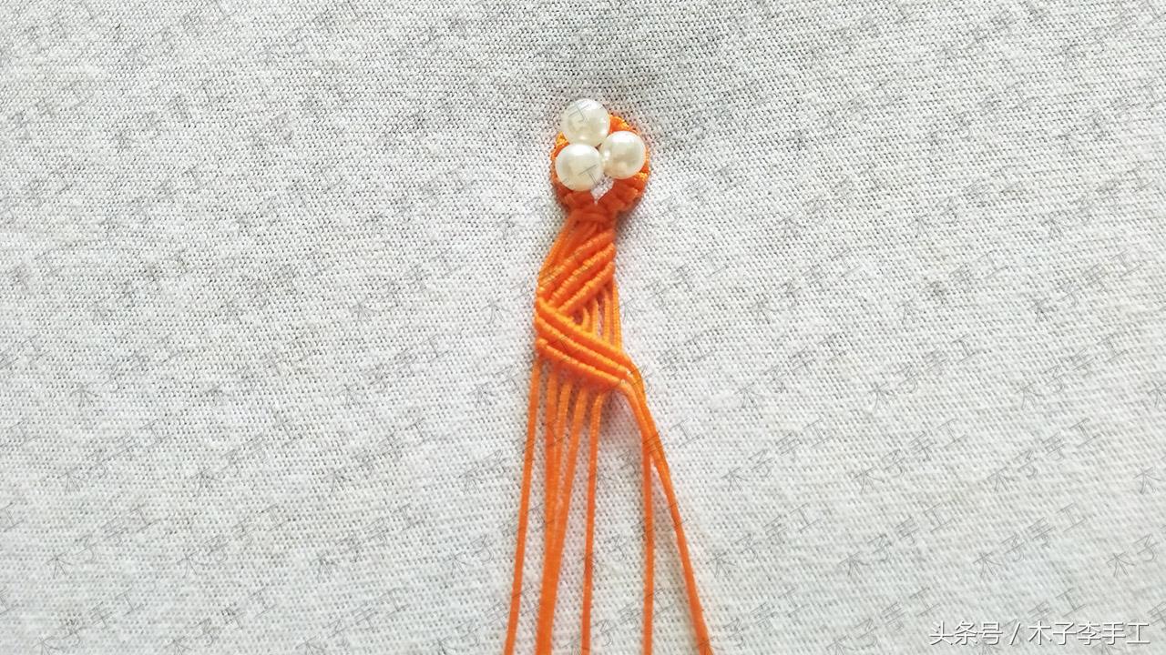 看了教程学不会咋办,最简单快速完成的纯红绳手链