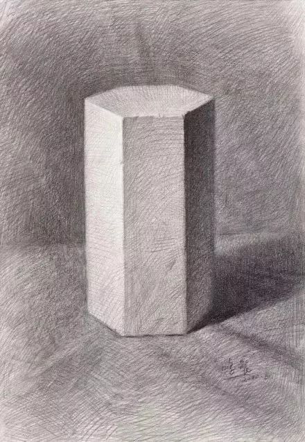 素描入门自学教程美术生必看,素描公开课素描几何体