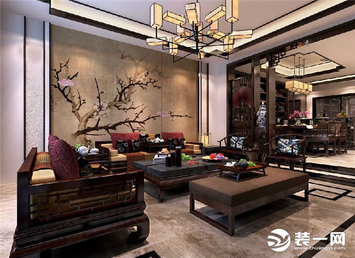 新中式别墅豪宅视频,沈阳碧桂园200平米大平层装修实景