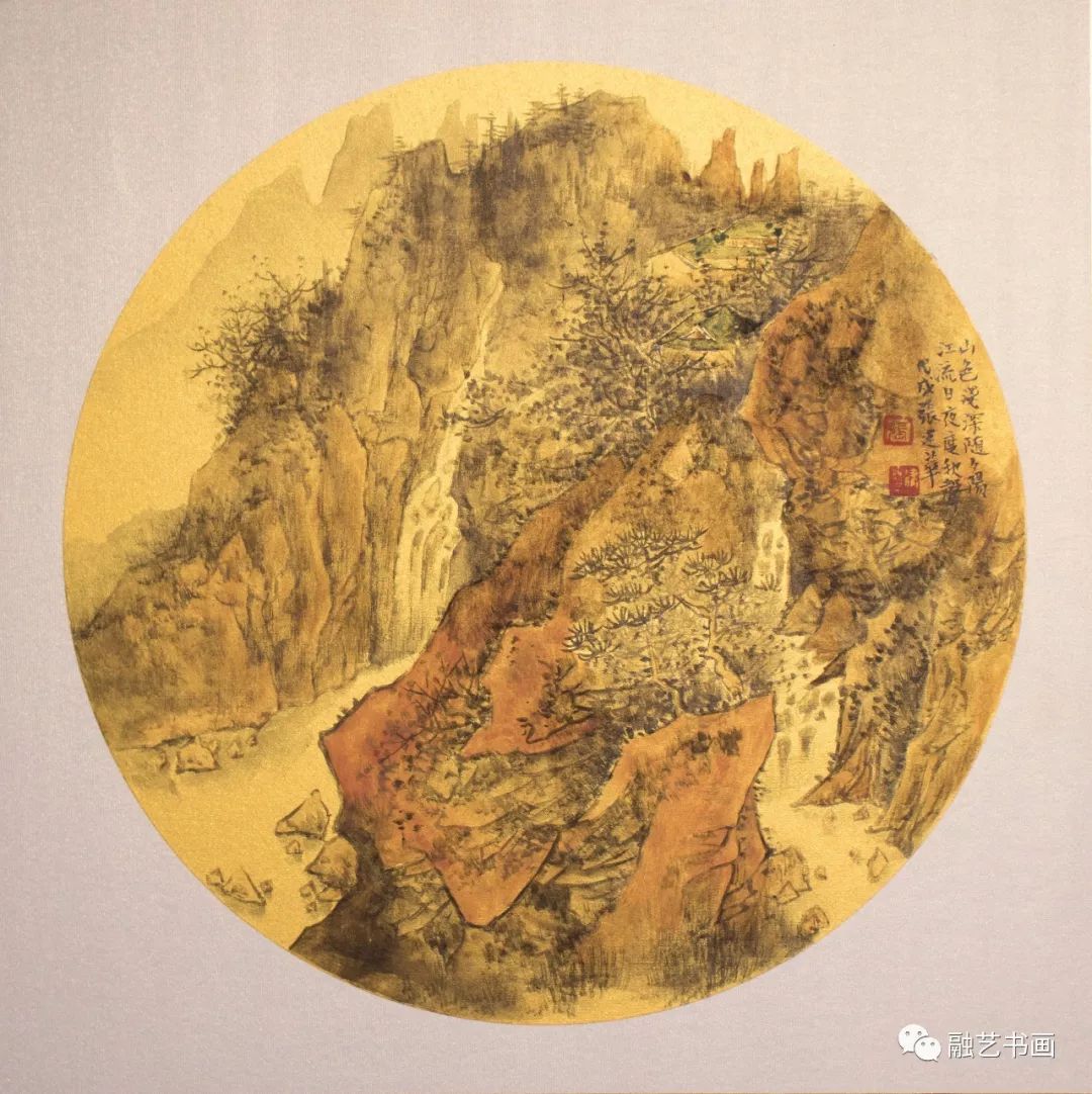 山水画张建华,山水画张建华作品