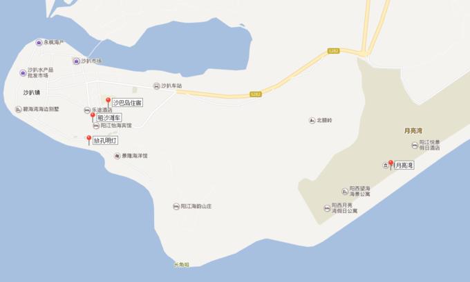 江阳区旅游线路推荐,阳江月亮湾攻略