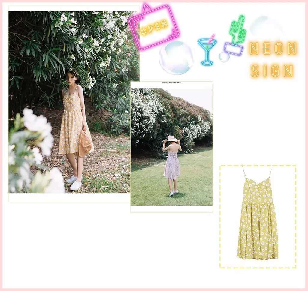 适合夏天的小碎花裙子,夏天碎花裙什么颜色好看