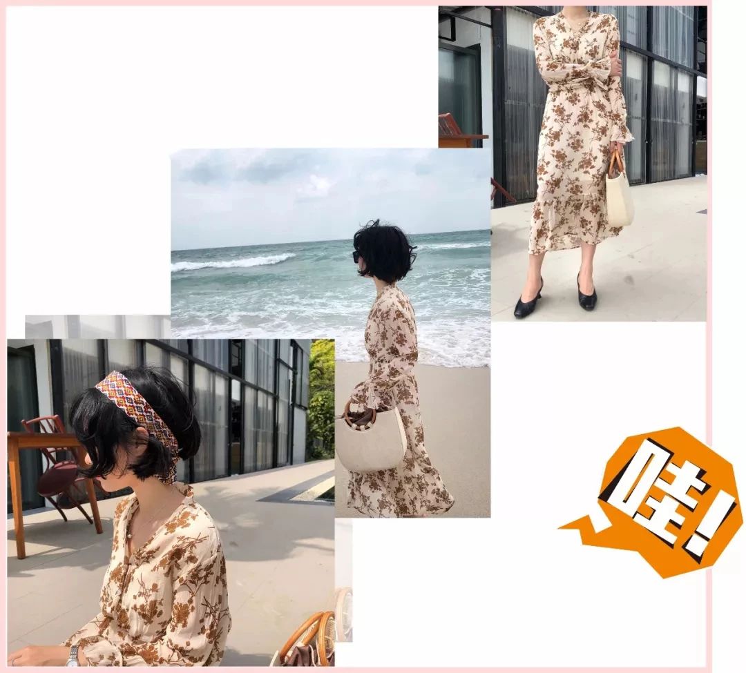 适合夏天的小碎花裙子,夏天碎花裙什么颜色好看