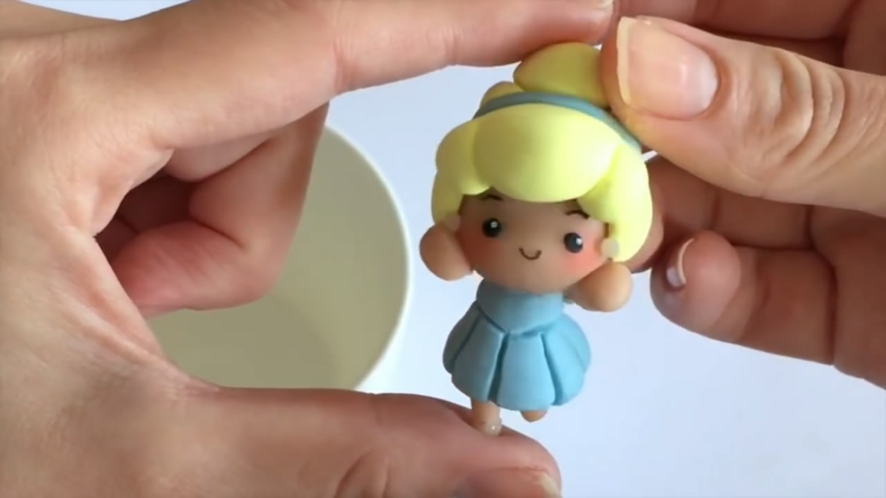 灰姑娘怎么做粘土,灰姑娘粘土制作教程