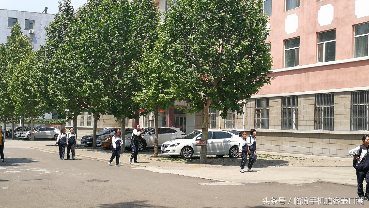 临汾三中校园风光,临汾三中校园