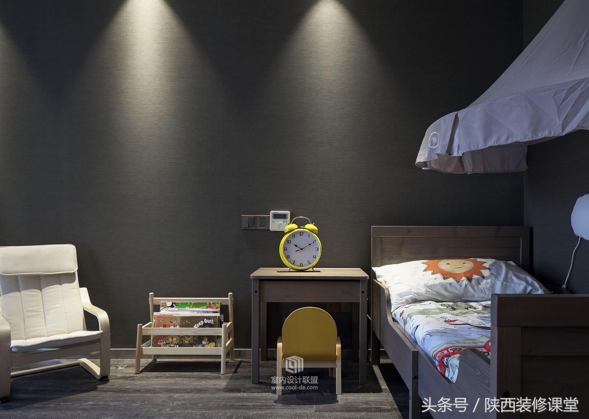 装修风格黑白灰两室两厅,黑白灰现代高级装修全屋搭配