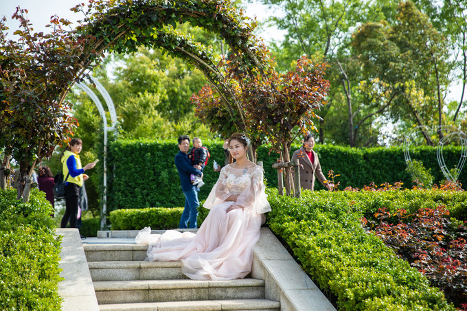 滁州花博园秋景,秋天滁州花博园图片