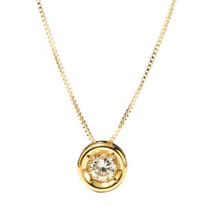 唐嫣同款钻石锁骨项链,唐嫣代言玫瑰金锁骨链