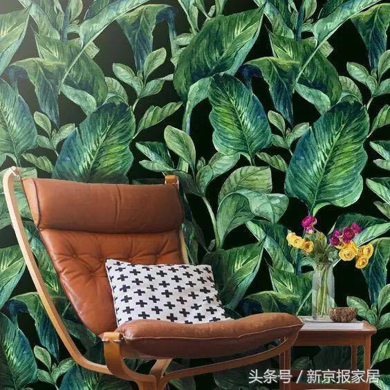 植物花卉墙绘简单又漂亮,有意思的简单墙绘