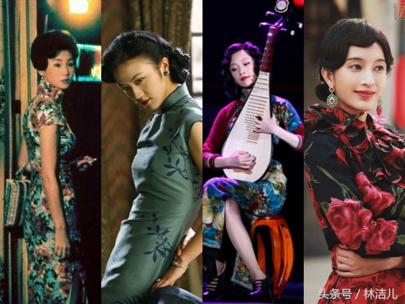 穿旗袍最风情万种,穿旗袍俏皮妩媚又复古灵动