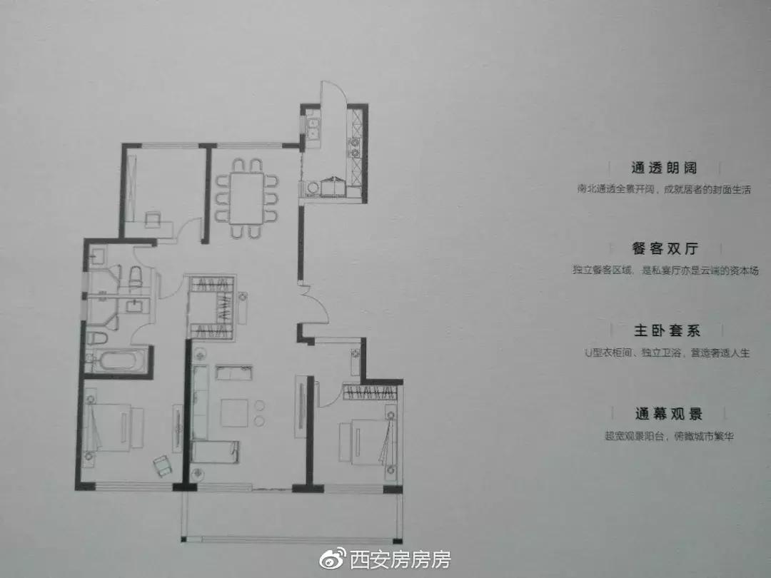 西安融创壹号院户型图,融创壹号院测评