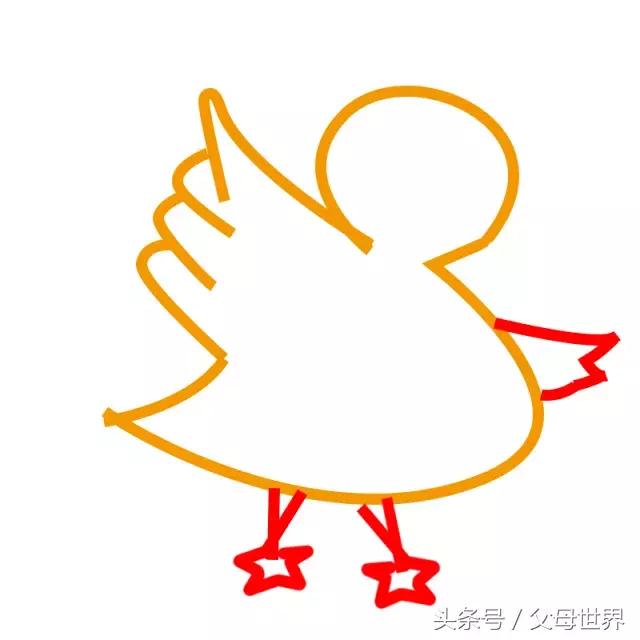 数字简笔画0到10创意画,简笔画陪伴孩子