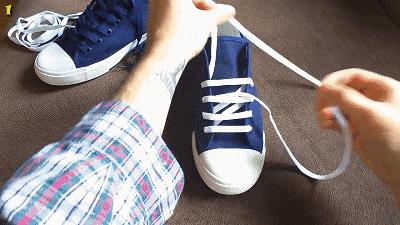 三种很独特一学就会的鞋带新系法,简单美观的鞋带系法赶紧试试吧