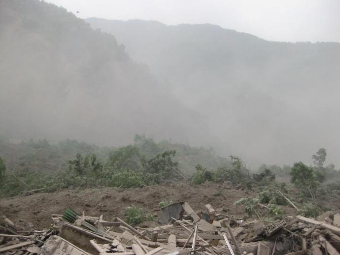 汶川地震十年重走北川老县城,汶川大地震北川老县城地震遗址