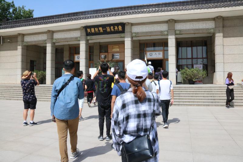 台湾学子参观故宫,台湾人参观大陆文物