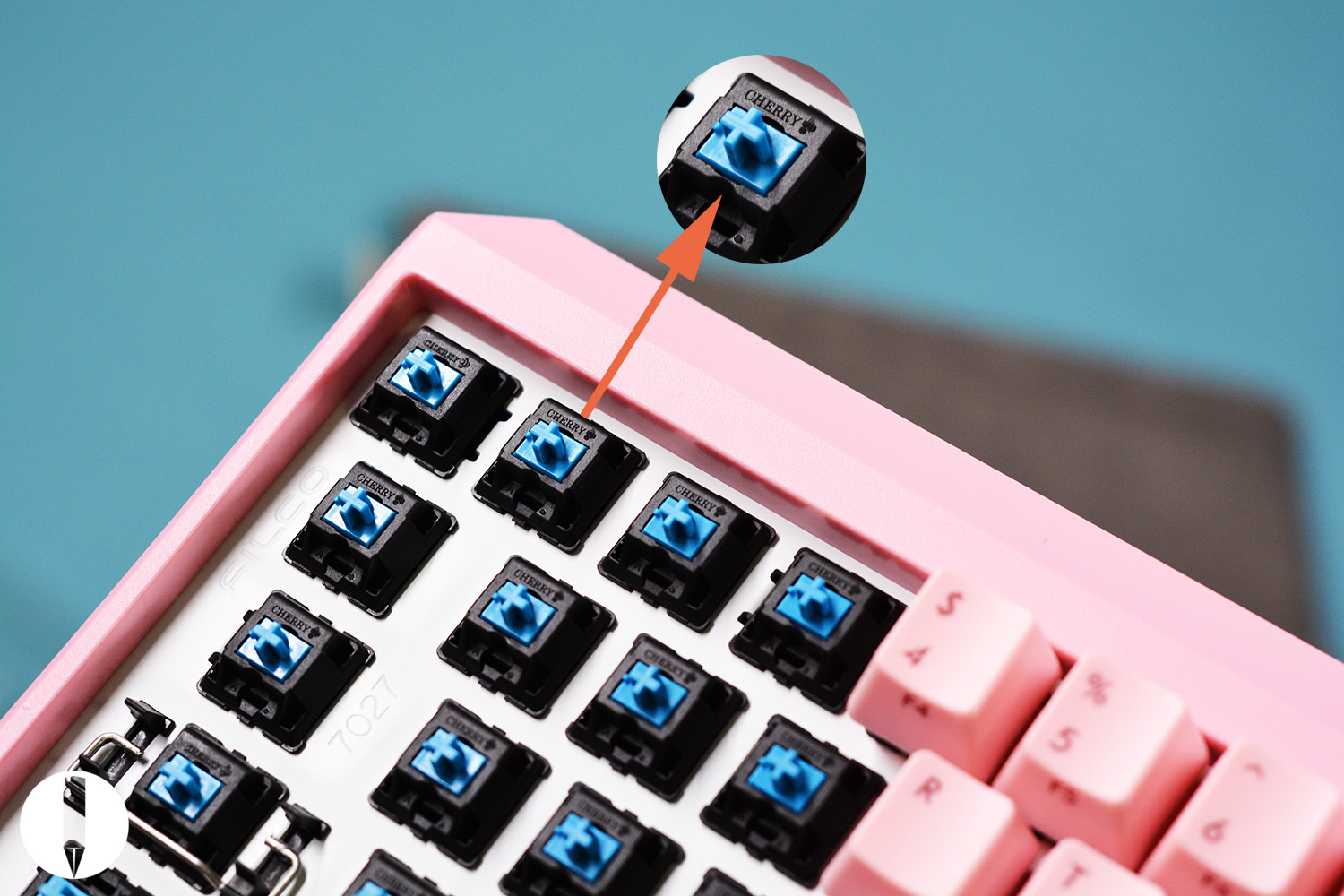 机械键盘卫星轴斐尔可,机械键盘斐尔可换轴