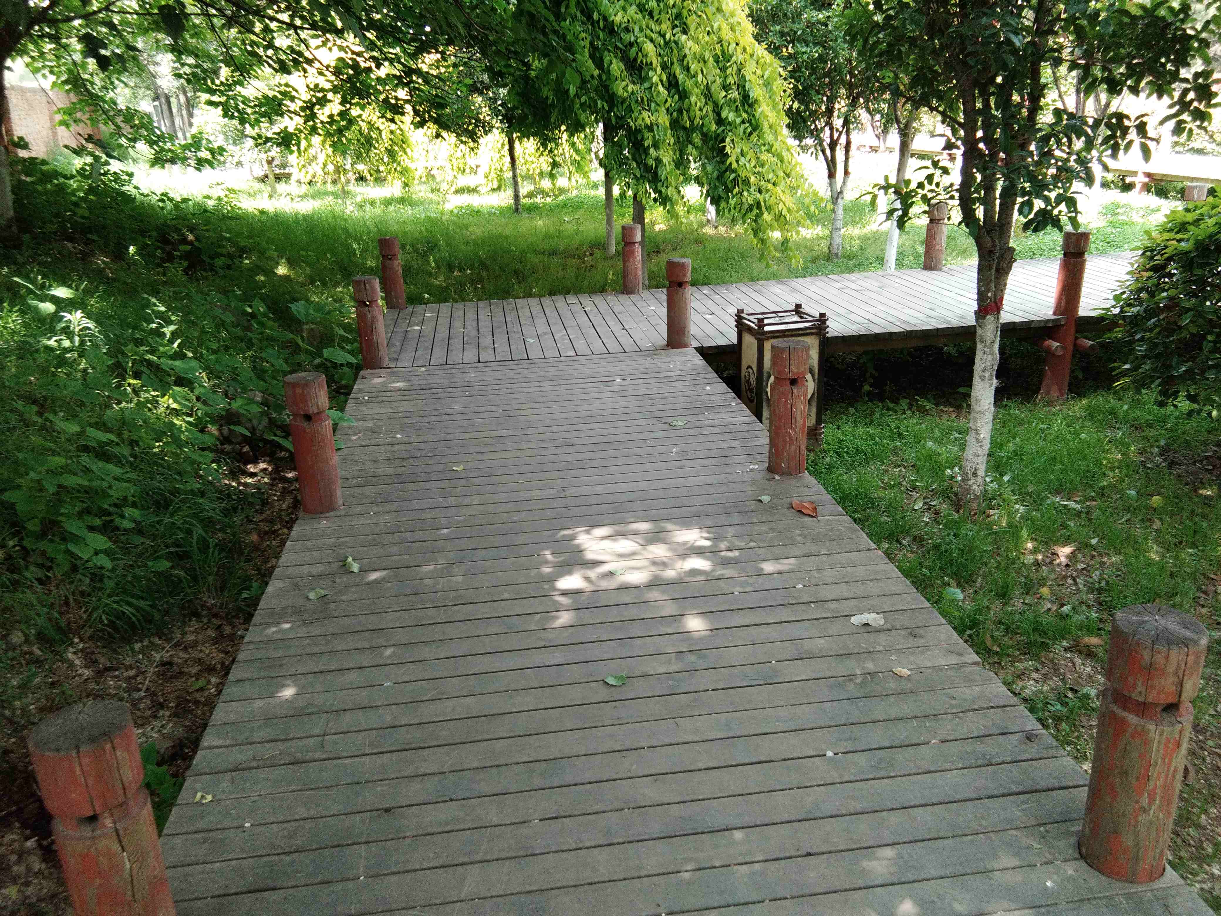 脚踏汉城湖公园全程!感受汉武辉煌!