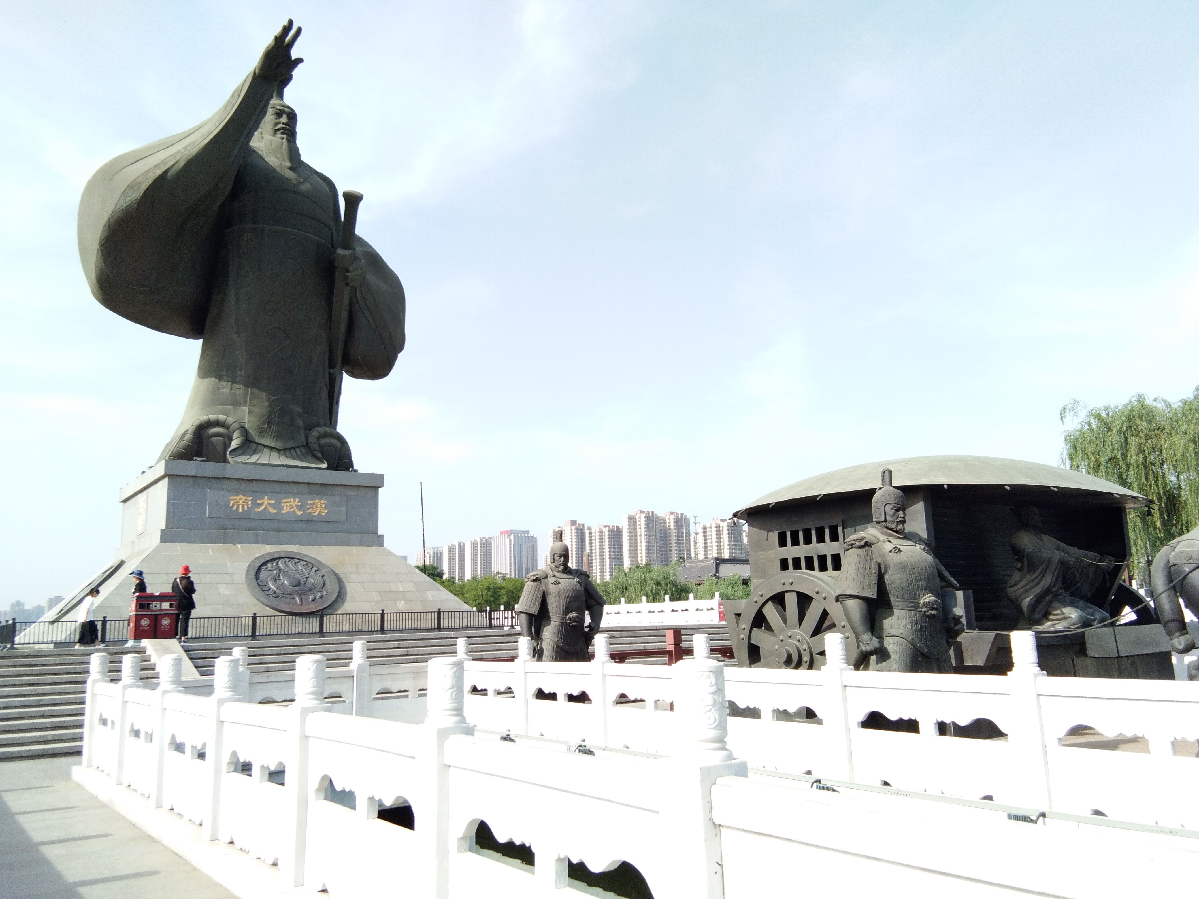 脚踏汉城湖公园全程!感受汉武辉煌!