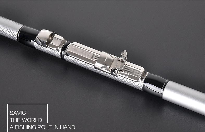 雷强远投矶钓竿,便携巨物路亚竿