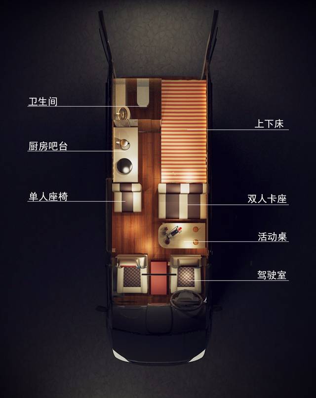 江铃特顺6座超高顶房车,江铃特顺房车b型自动挡