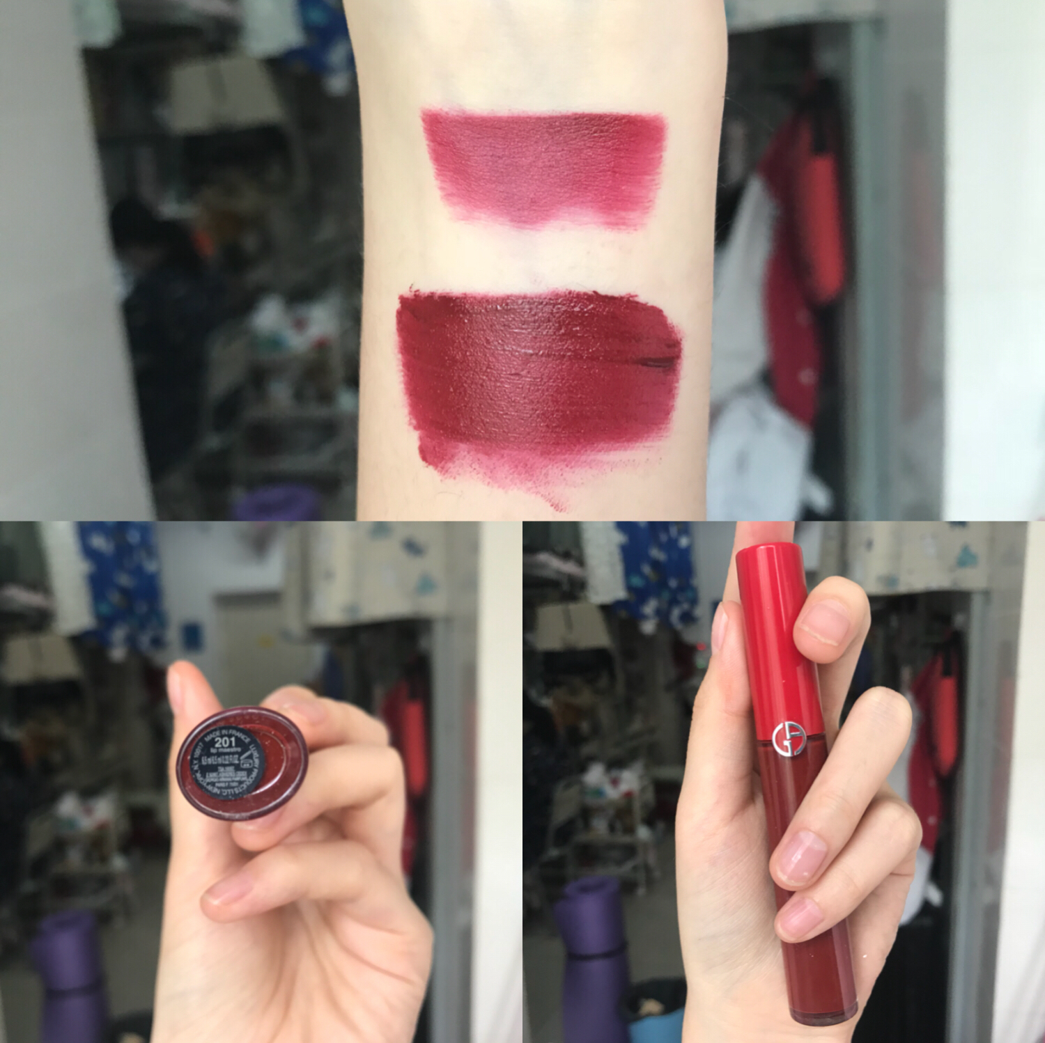 各大博主的口红试色与推荐,今日份粉色口红上线