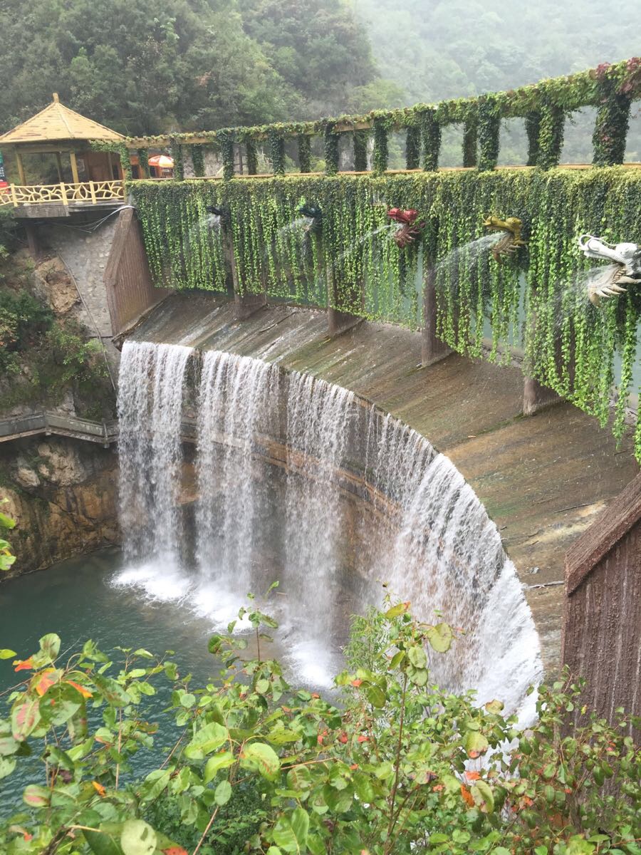 郧西五龙河大峡谷,湖北郧西五龙河