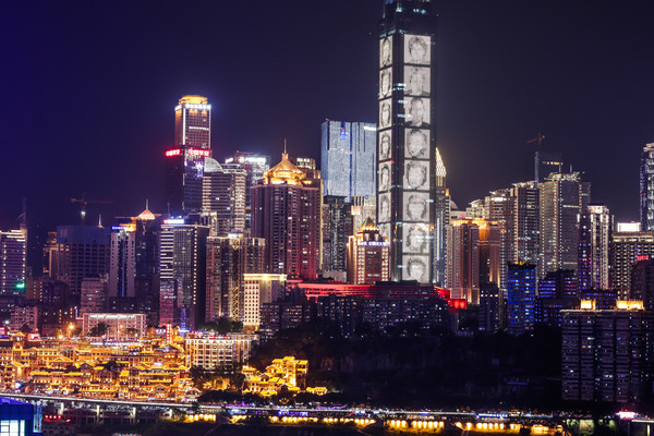 重庆两江游夜景真的漂亮,重庆下一个网红景点