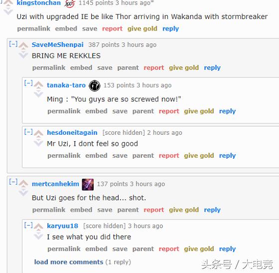 外国人评论uzi最新表演赛,lol外媒发布uzis8纪录片