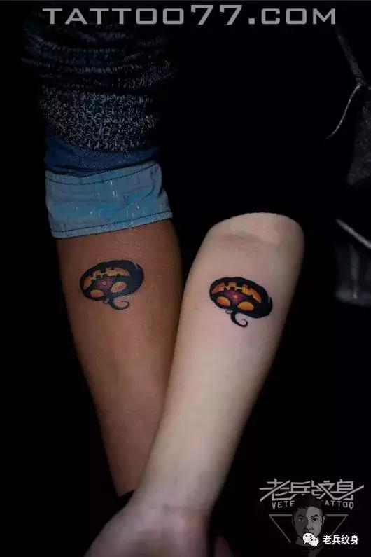 老兵手臂纹身作品欣赏,我重要吗再重都要表情包