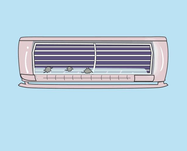 空调不洗太脏只需一个小方法,空调不滴水清洗空调视频教程