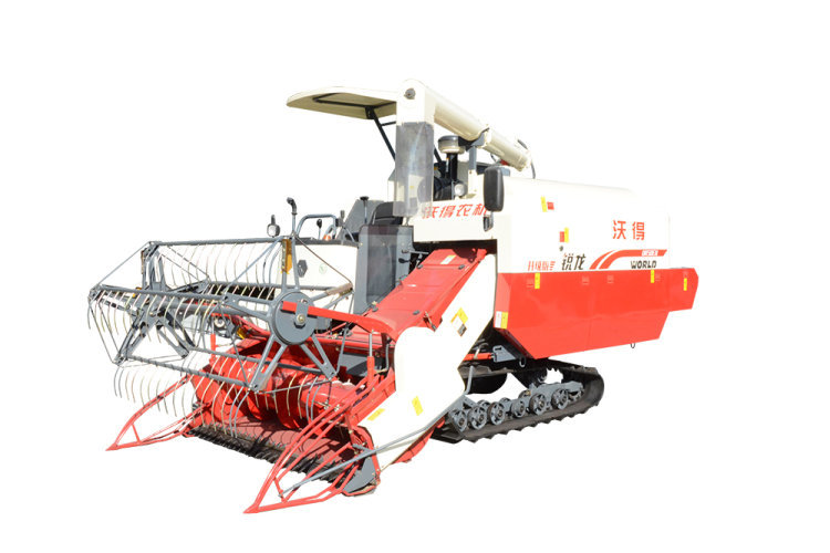 一年销量突破10万台车,出售沃得久保田履带玉米收割机