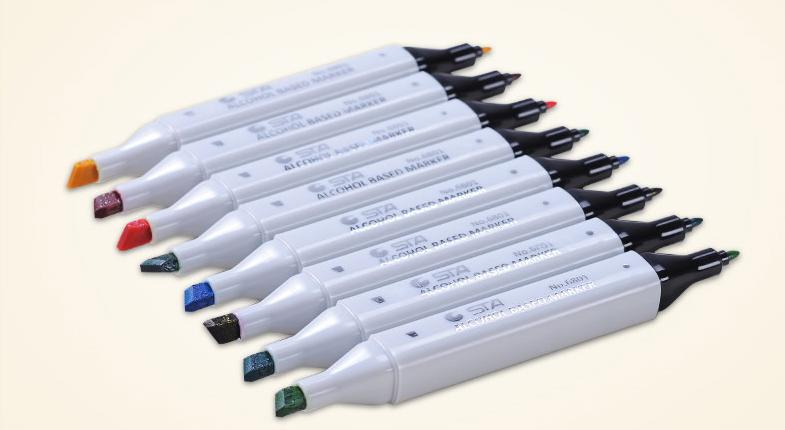 马克笔买多少色的好,马克笔怎么挑选