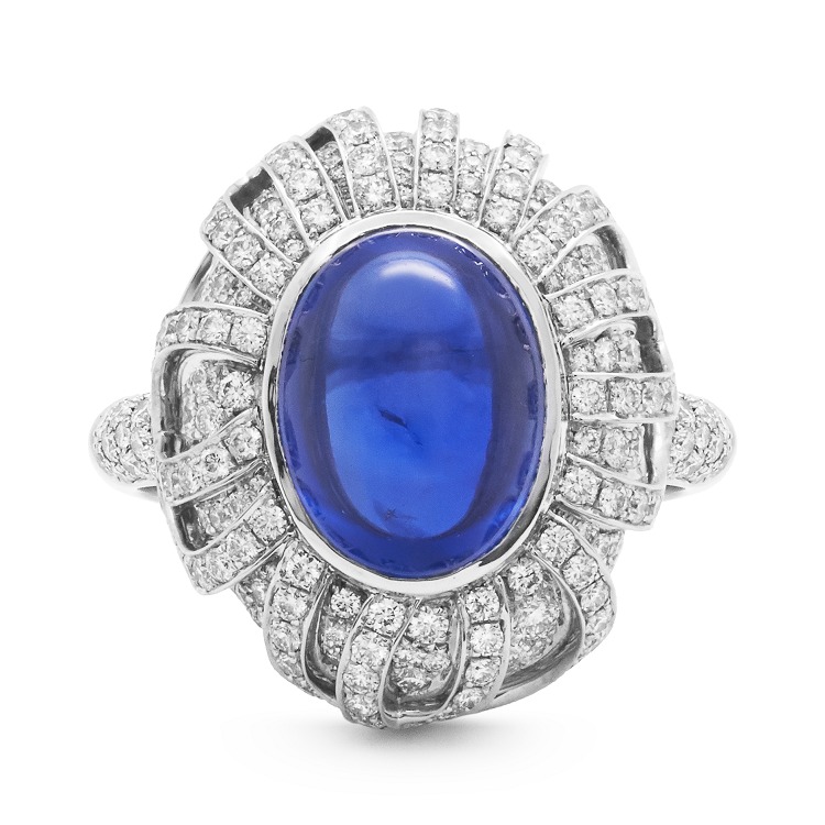 金戒指蒂芙尼款,蒂芙尼bluebook2023蓝宝石戒指