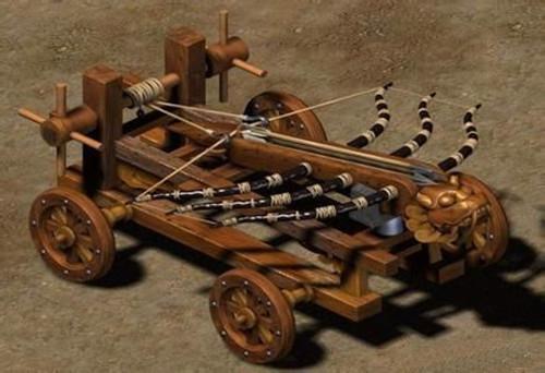 冷兵器时代的三弓床弩,冷兵器之王是长矛吗